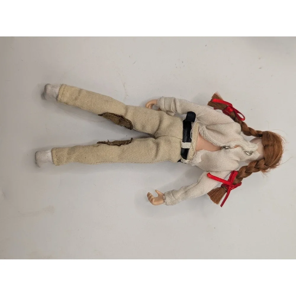 Vintage‎ 6 Inch Equestrian Rider Doll Red Braids Tan Breeches Knee Patches